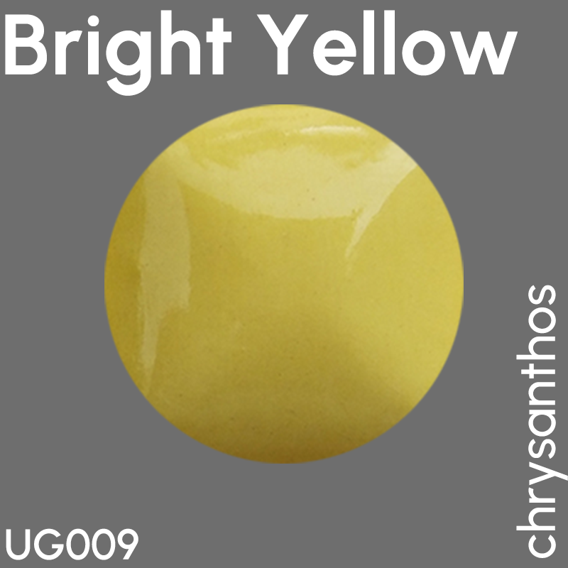 underglazes – bright yellow