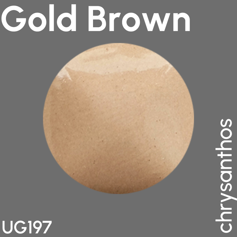 underglazes – gold brown