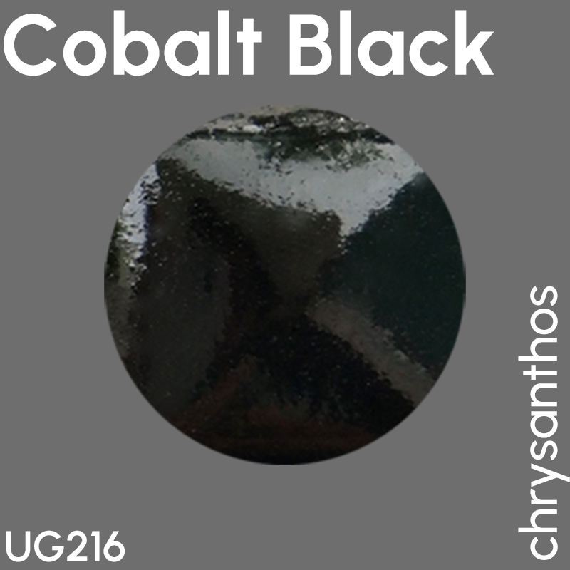 underglazes – cobalt black